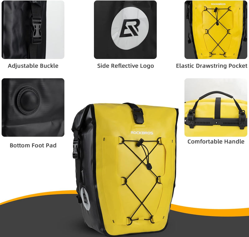 Load image into Gallery viewer, Bike Panniers Waterproof for Rear Rack
