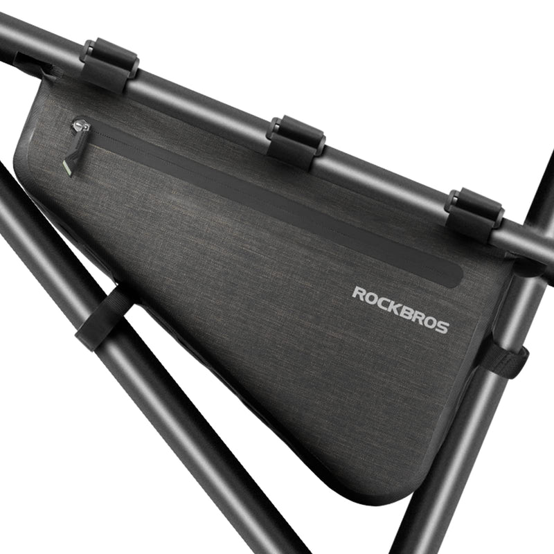 Load image into Gallery viewer, ROCKBROS 5-8L Waterproof Bike Frame Bag Large Triangle Bikepacking Storage Bag for Bicycles
