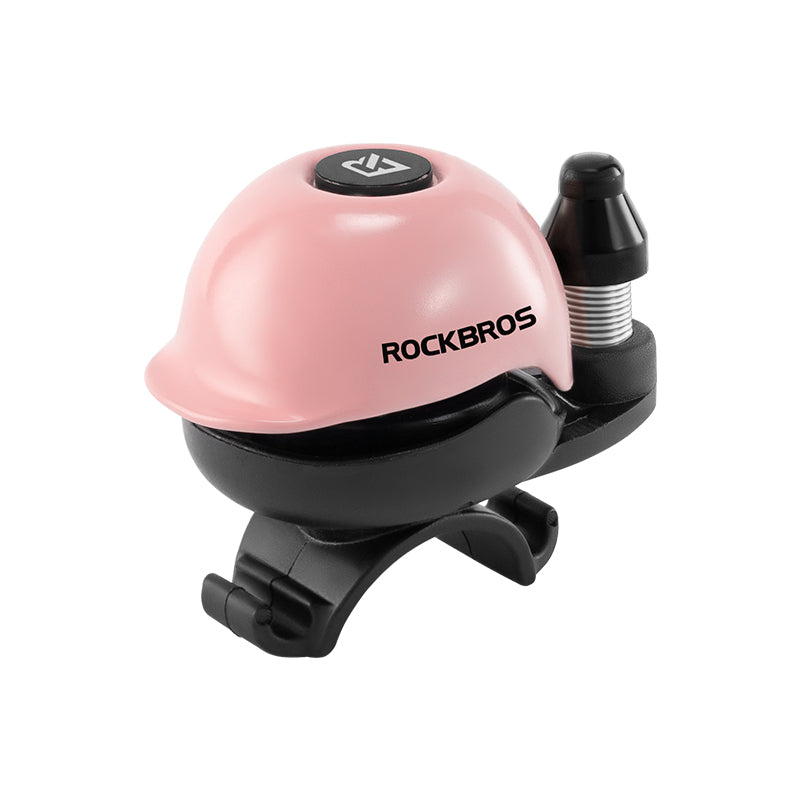 Load image into Gallery viewer, ROCKBROS 80DB Bike Bell Aluminum Alloy Helmet-Shaped Fits 22-34mm Handlebars
