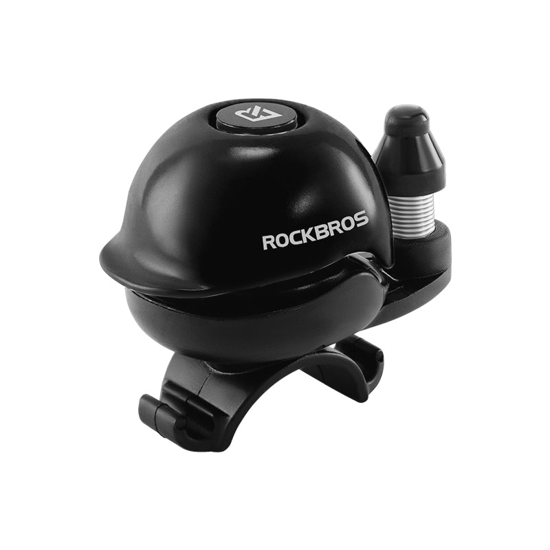 Load image into Gallery viewer, ROCKBROS 80DB Bike Bell Aluminum Alloy Helmet-Shaped Fits 22-34mm Handlebars

