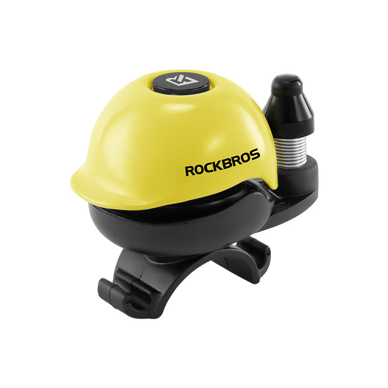 Load image into Gallery viewer, ROCKBROS 80DB Bike Bell Aluminum Alloy Helmet-Shaped Fits 22-34mm Handlebars
