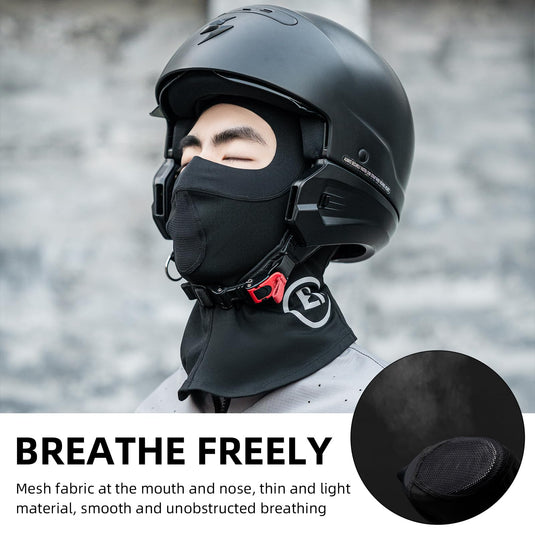 ROCKBROS Balaclava Ski Mask, Thermal Full Face Cover, Windproof Neck Warmer