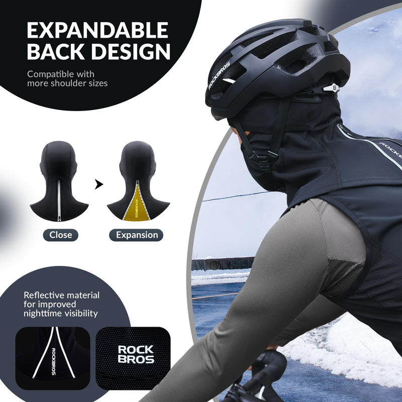 Load image into Gallery viewer, ROCKBROS Balaclava Windproof Thermal Scarf Ski Mask for Men Winter Neck Warmer
