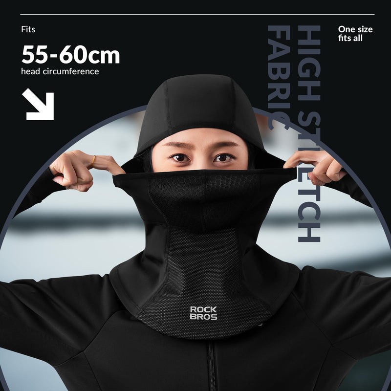 Load image into Gallery viewer, ROCKBROS Balaclava Windproof Thermal Scarf Ski Mask for Men Winter Neck Warmer
