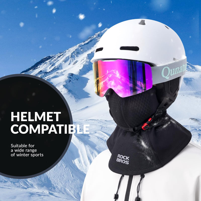 Load image into Gallery viewer, ROCKBROS Balaclava Windproof Thermal Scarf Ski Mask for Men Winter Neck Warmer
