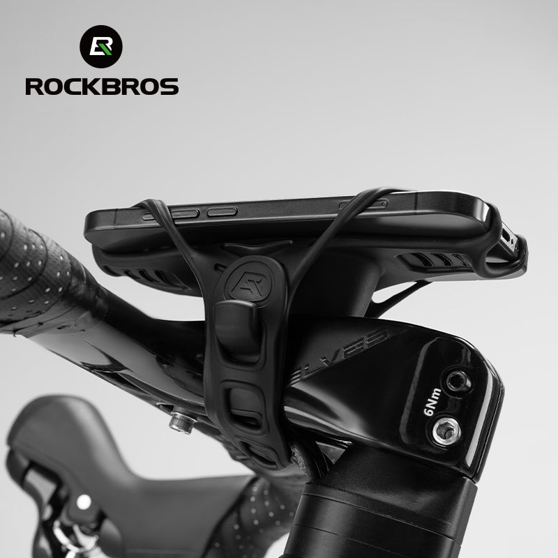 Load image into Gallery viewer, ROCKBROS Bicycle Motorcycle Bike Mount Phone Holder 4.6''
