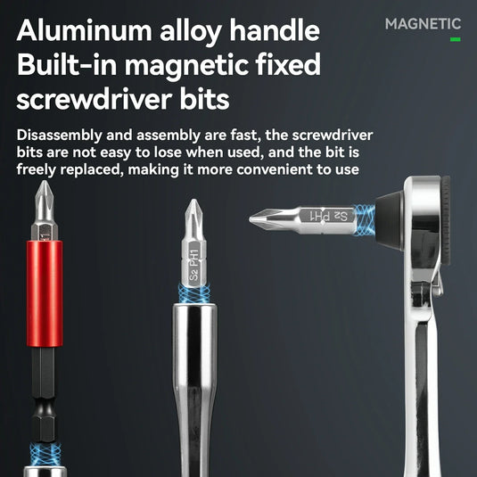 Bicycle Ratchet Wrench Repair Set