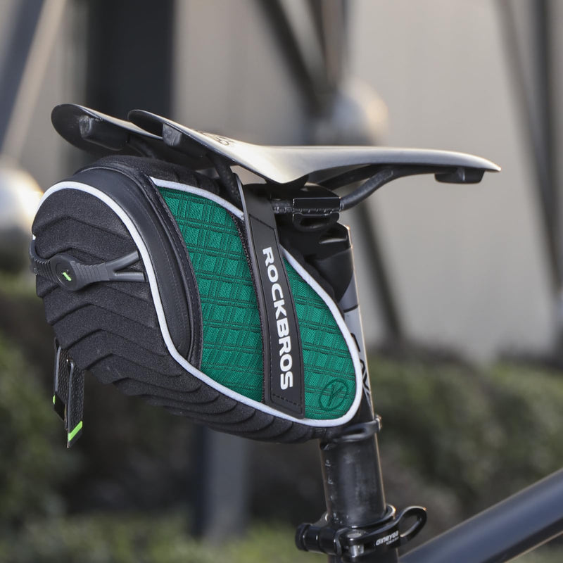 Load image into Gallery viewer, ROCKBROS Bicycle Saddle Bag Under Seat 3D Shell Cycling Seat Pack
