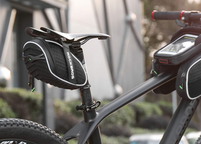 Load image into Gallery viewer, ROCKBROS Bicycle Saddle Bag Under Seat 3D Shell Cycling Seat Pack
