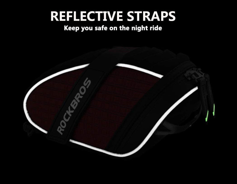 Load image into Gallery viewer, ROCKBROS Bicycle Saddle Bag Under Seat 3D Shell Cycling Seat Pack
