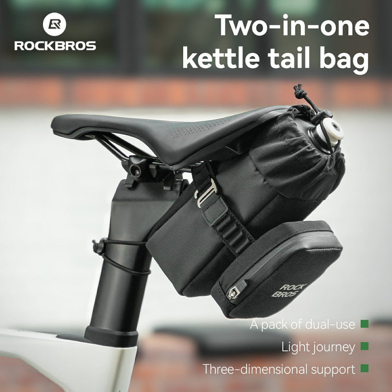 Load image into Gallery viewer, Cycling Two-in-one Bicycle Kettle Tail Bag
