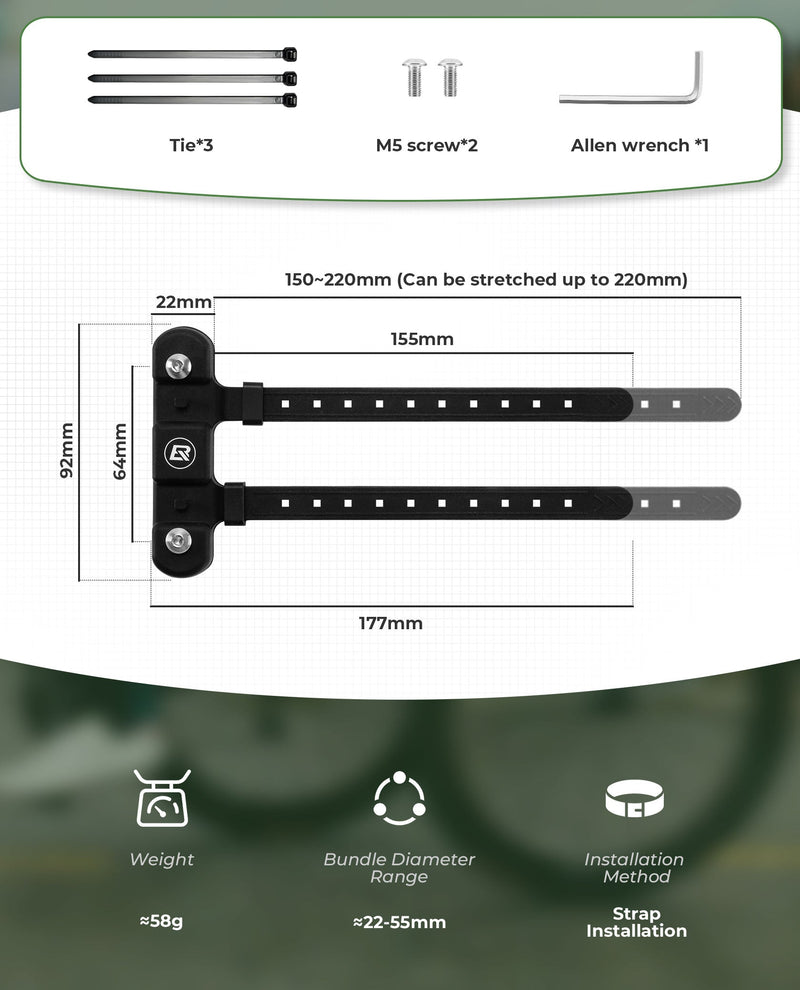 Load image into Gallery viewer, Bike Bottle Cage Mounting Base

