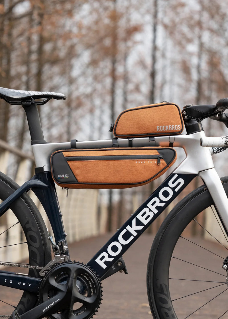 Load image into Gallery viewer, ROCKBROS Bike Frame Bag-Road to sky
