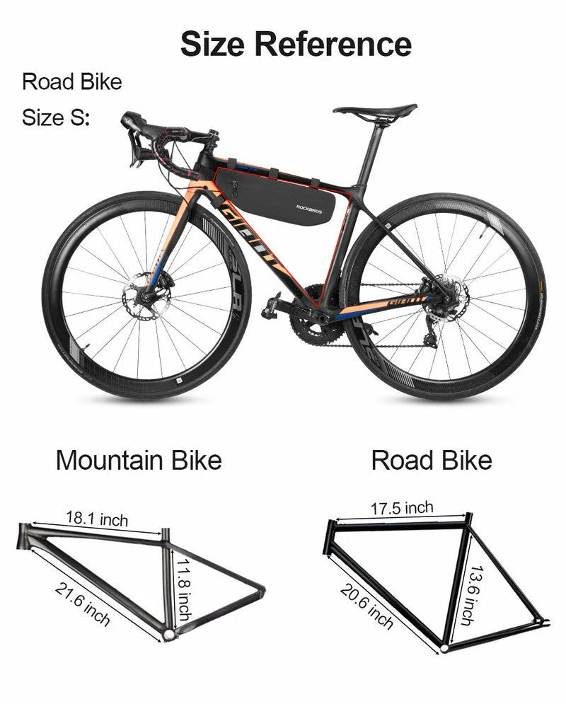 Load image into Gallery viewer, AS-018 Bike Triangle Bag Waterproof 3L/4L
