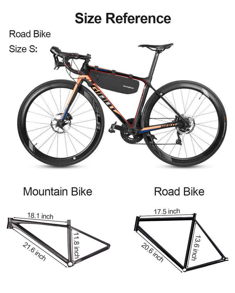 Load image into Gallery viewer, ROCKBROS Bike Frame Bag Waterproof Bike Triangle Bag
