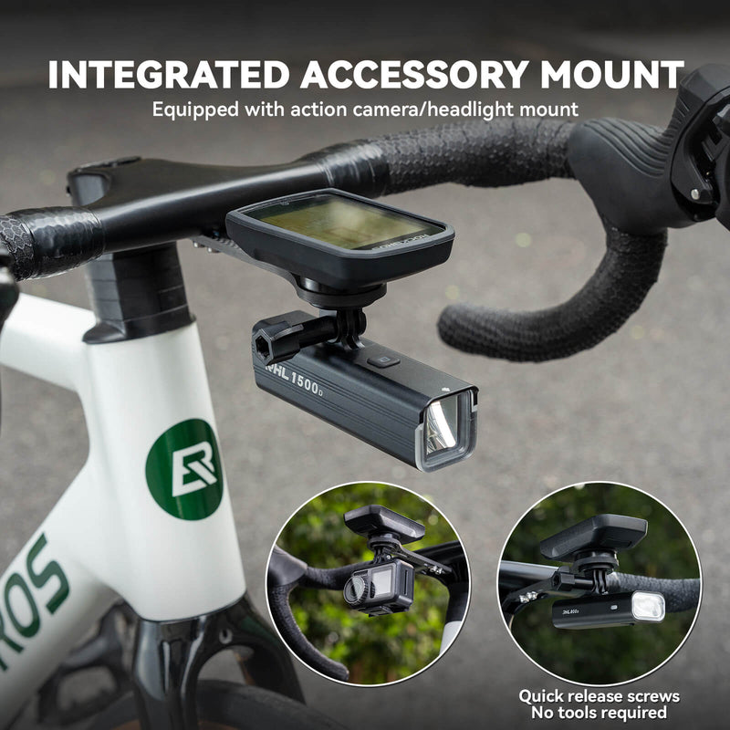 Load image into Gallery viewer, Bike Handlebar Mount For Computer &amp; Light
