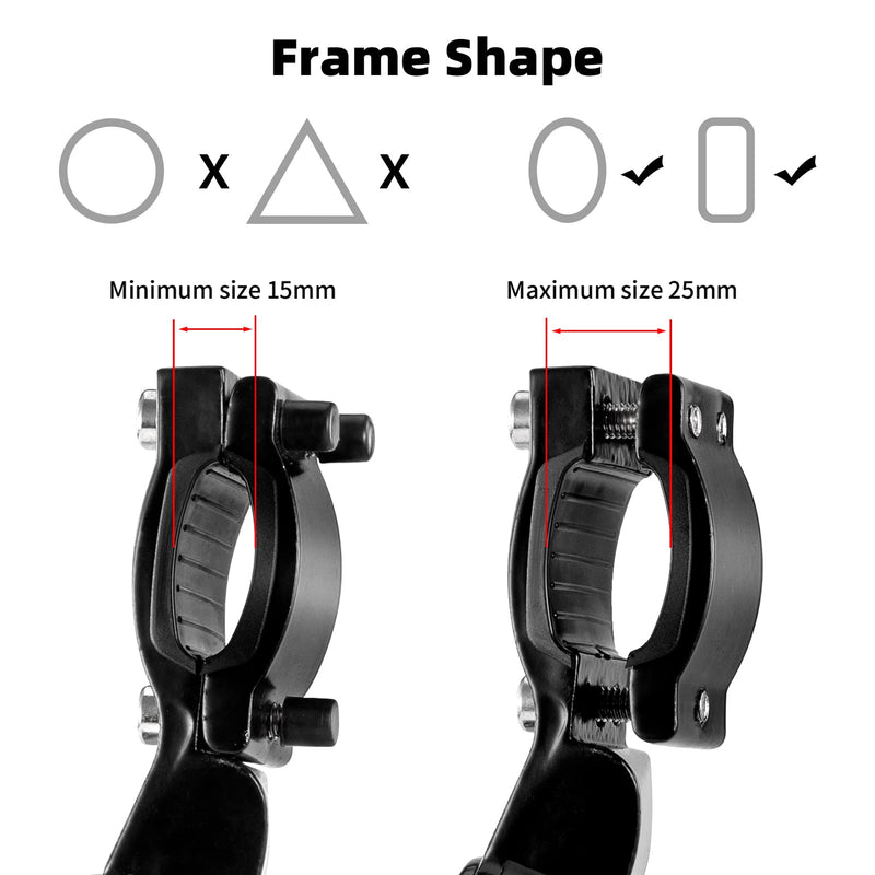 Load image into Gallery viewer, Adjustable Alloy Rear Mount Kickstand for 22"-28" Bikes

