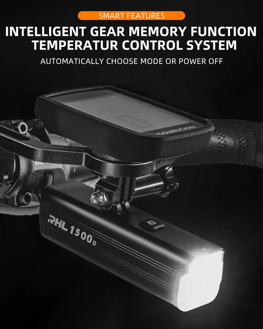 RHL 1000LM Bike Light Basic version