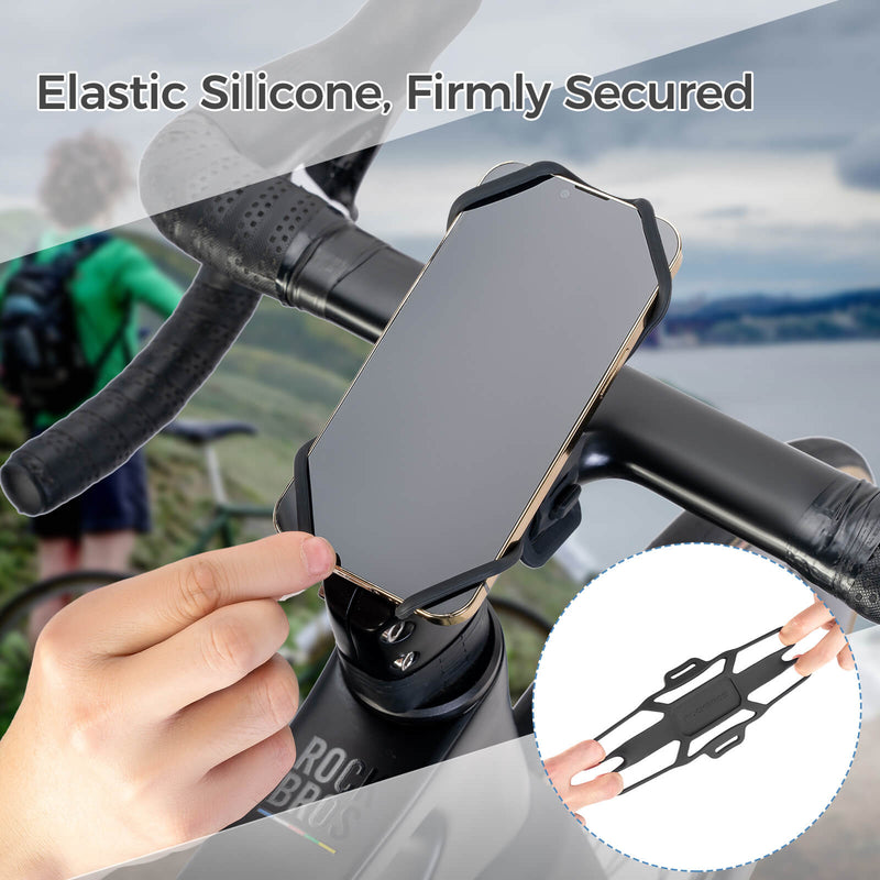 Load image into Gallery viewer, Bike Phone Mount Silicone Quick-Release
