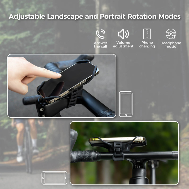 Load image into Gallery viewer, Bike Phone Mount Silicone Quick-Release
