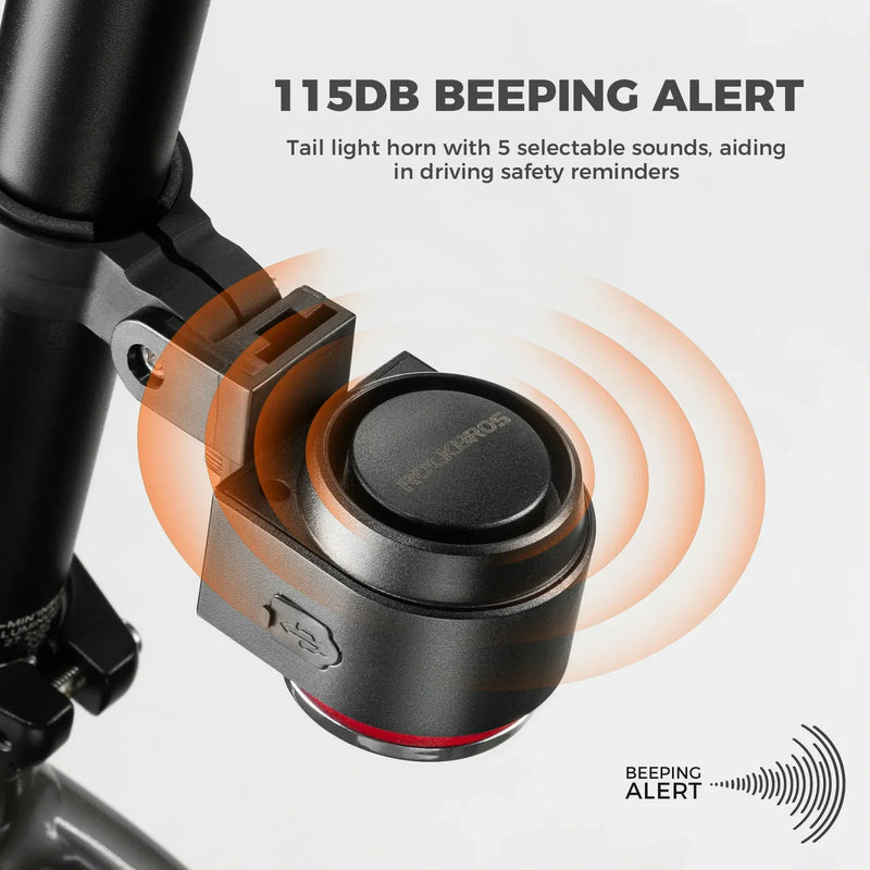 Load image into Gallery viewer, A8Pro Tail Light Remote USB-C With Horn 115dB
