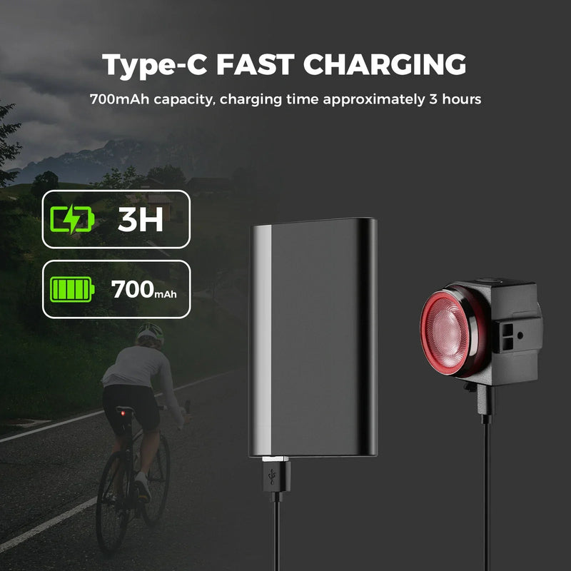 Load image into Gallery viewer, A8Pro Tail Light Remote USB-C With Horn 115dB

