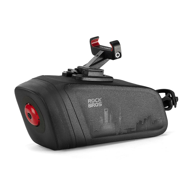 Load image into Gallery viewer, ROCKBROS Bike Saddle Bag Waterproof with Brake Sensor Tail Light
