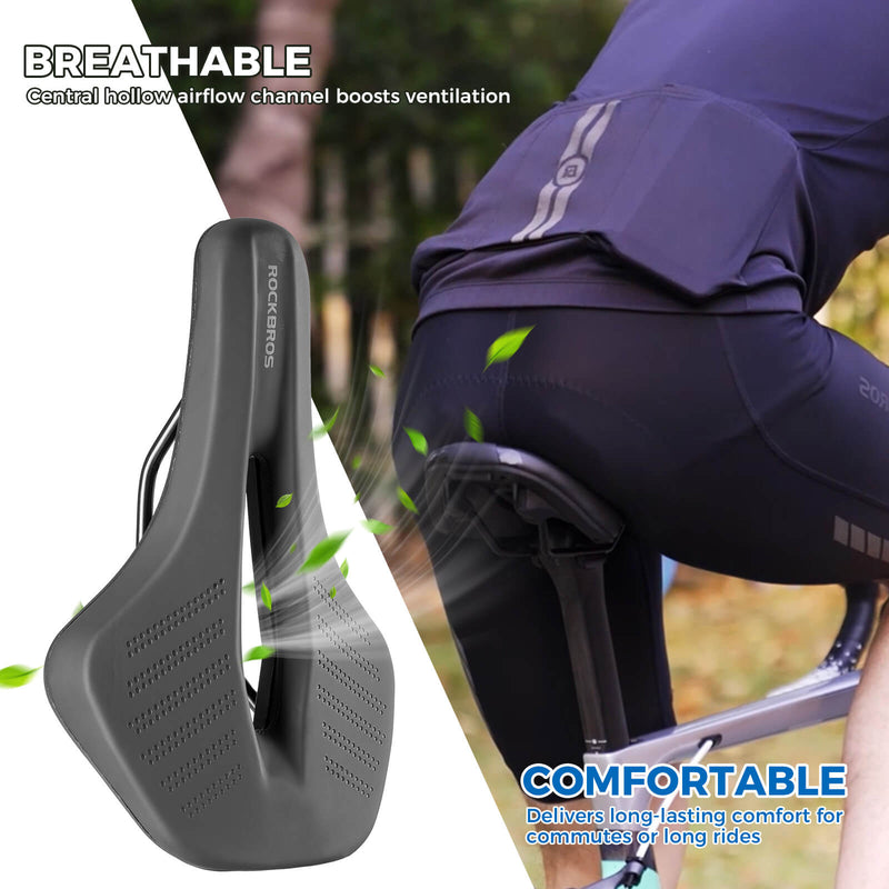 Load image into Gallery viewer, ROCKBROS Bike Saddle Breathable Comfort
