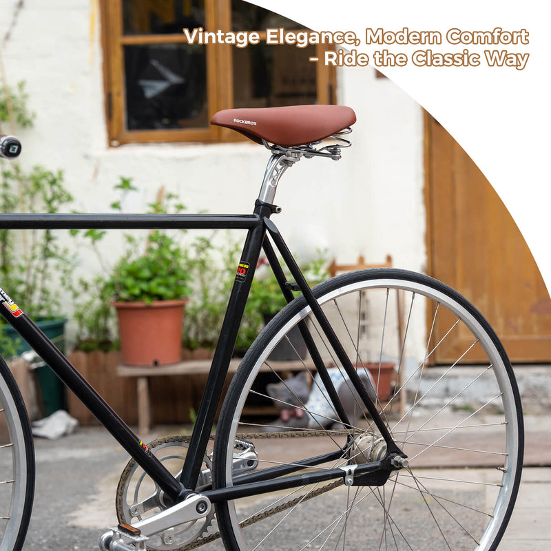 Load image into Gallery viewer, ROCKBROS Bike Saddle Retro Style
