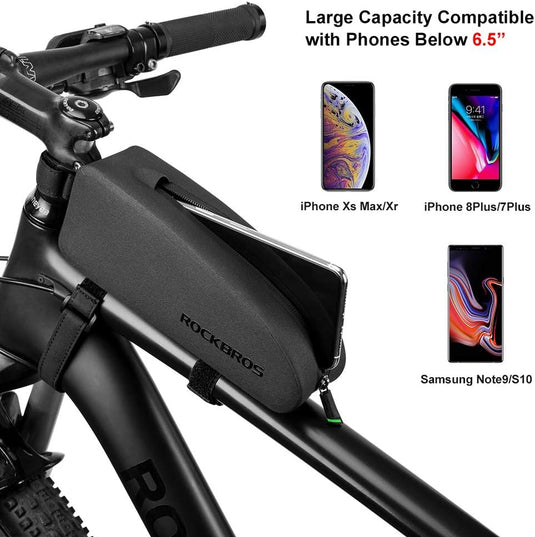 Bike Top Tube Bag for Cycling Essentials