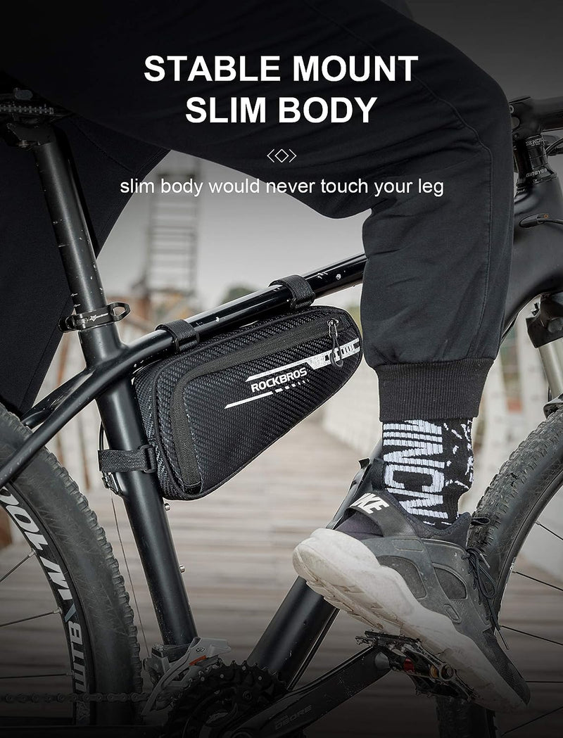 Load image into Gallery viewer, ROCKBROS Bike Triangle Bag Storage Bag Bicycle Frame Pouch Bag
