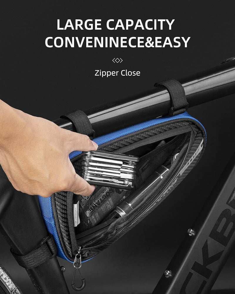 Load image into Gallery viewer, ROCKBROS Bike Triangle Bag Storage Bag Bicycle Frame Pouch Bag
