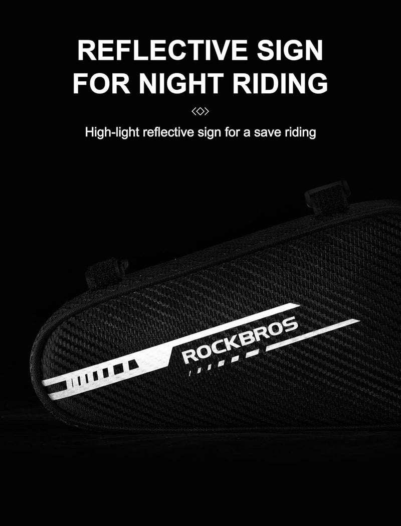 Load image into Gallery viewer, ROCKBROS Bike Triangle Bag Storage Bag Bicycle Frame Pouch Bag
