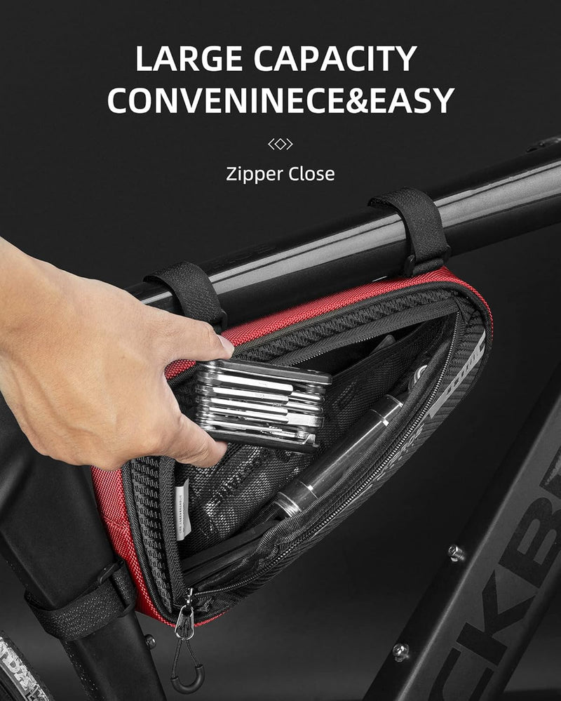 Load image into Gallery viewer, ROCKBROS Bike Triangle Bag Storage Bag Bicycle Frame Pouch Bag
