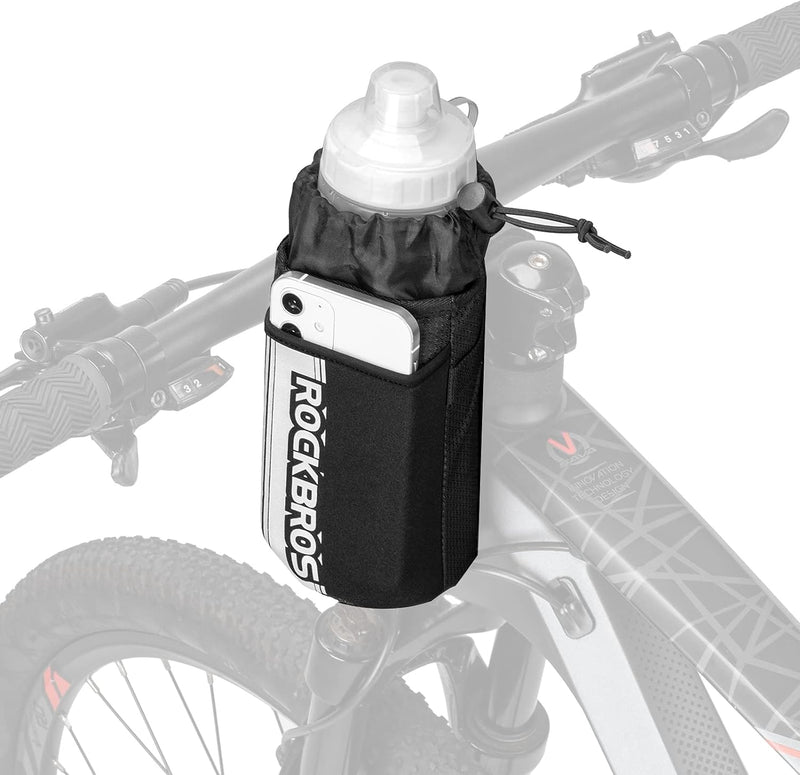 Load image into Gallery viewer, ROCKBROS Bike Water Bottle Holder Bag Handlebar Stem Bag
