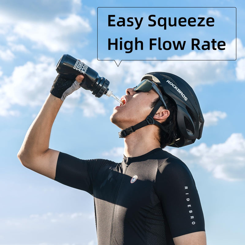 Load image into Gallery viewer, ROCKBROS Bike Water Bottle Squeeze Bicycle Water Bottle BPA-Free
