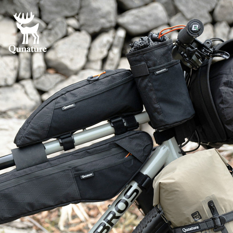Load image into Gallery viewer, Qunature Bikepacking Frame Bag Top Tube Bag For Gravel Bike
