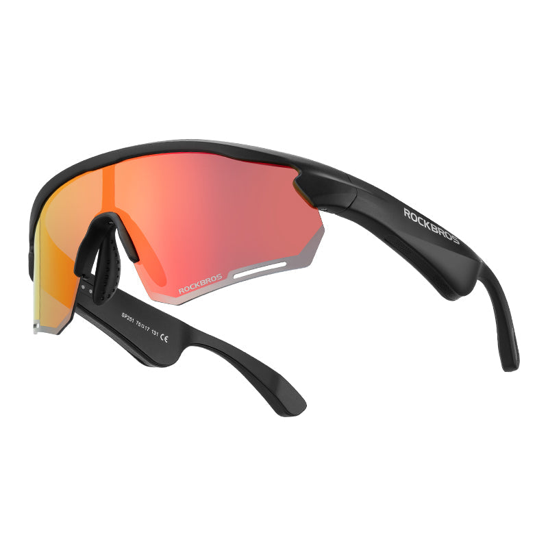 Load image into Gallery viewer, Bluetooth Polarized Cycling Sunglasses with Speakers
