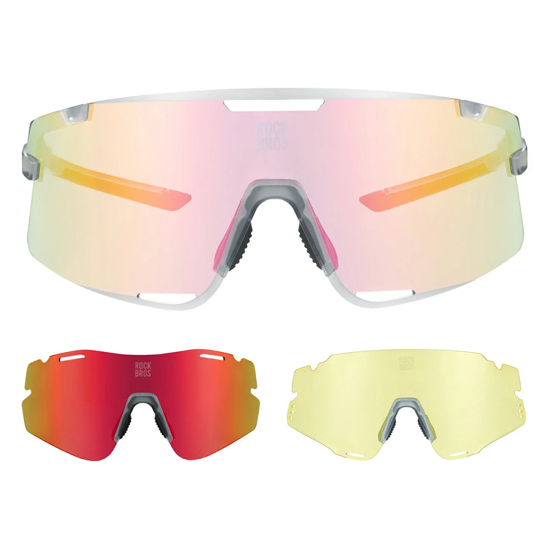 Load image into Gallery viewer, Boundless Sports Sunglasses with 3 Interchangeable Lenses
