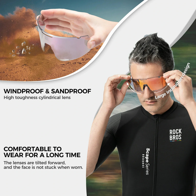 Load image into Gallery viewer, Boundless Sports Sunglasses with 3 Interchangeable Lenses
