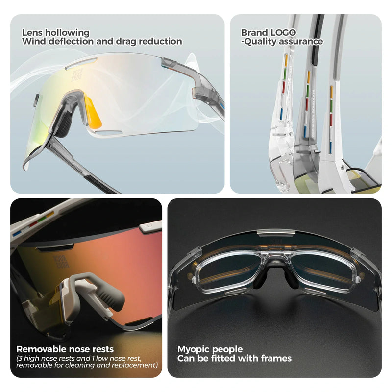 Load image into Gallery viewer, Boundless Sports Sunglasses with 3 Interchangeable Lenses
