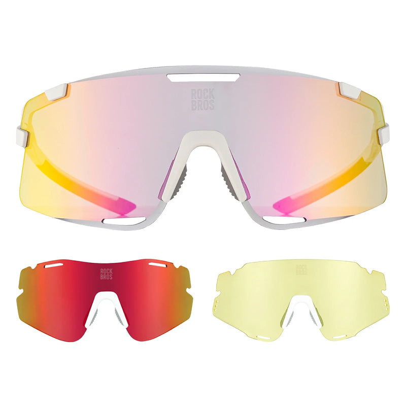 Load image into Gallery viewer, Boundless Sports Sunglasses with 3 Interchangeable Lenses
