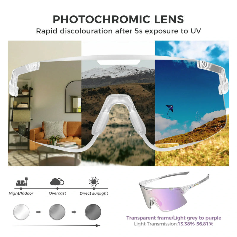 Load image into Gallery viewer, Boundless Sports Sunglasses with 3 Interchangeable Lenses
