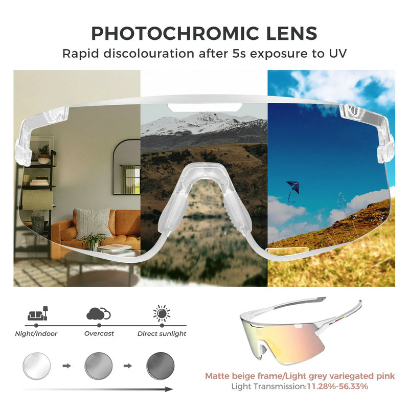 Load image into Gallery viewer, Boundless Sports Sunglasses with 3 Interchangeable Lenses

