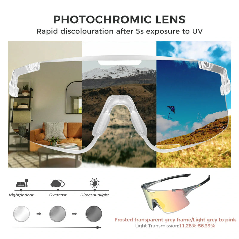 Load image into Gallery viewer, Boundless Sports Sunglasses with 3 Interchangeable Lenses
