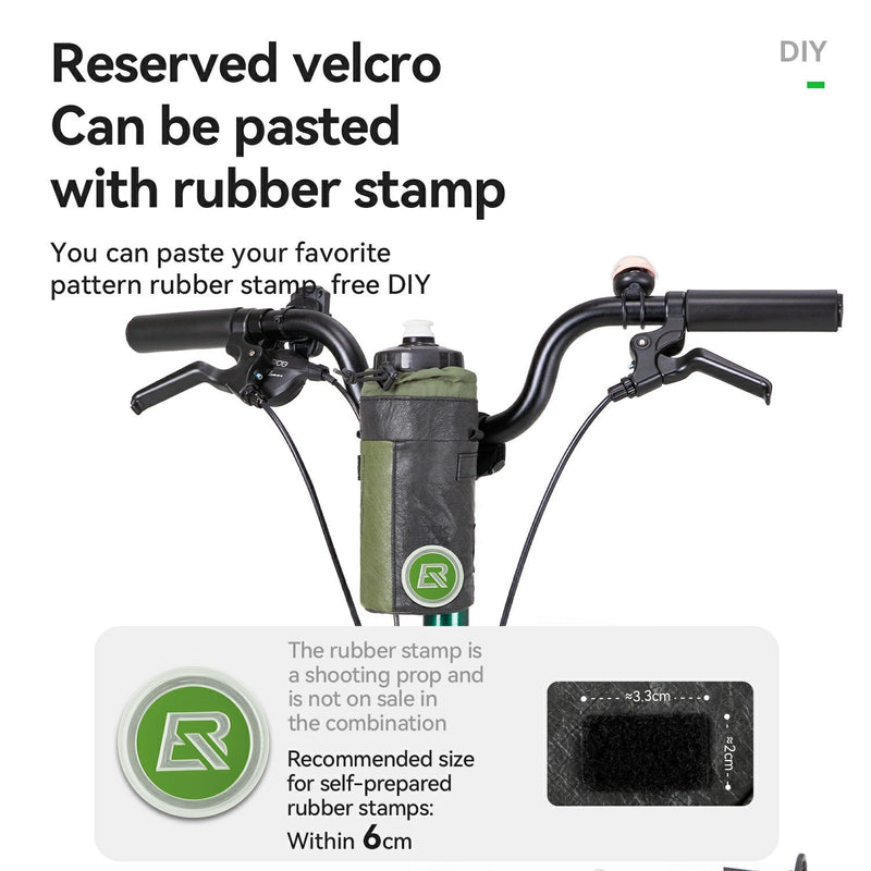 Load image into Gallery viewer, Sustainable Eco-Friendly Bike Water Bottle Bag 0.7L
