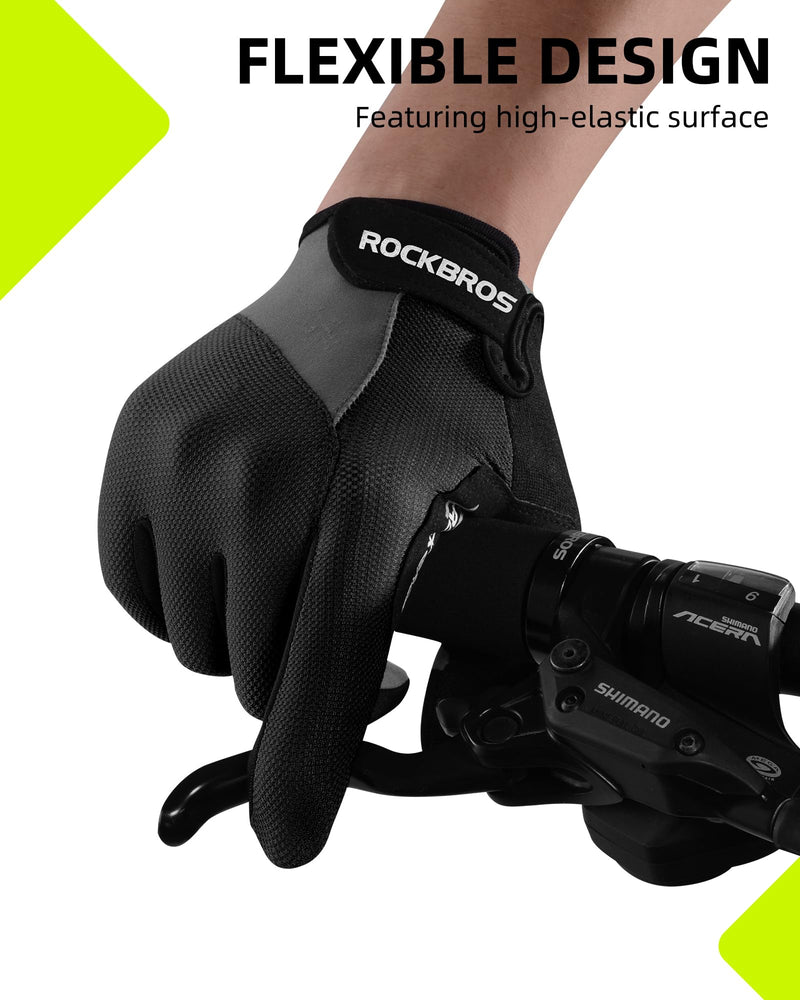 Load image into Gallery viewer, ROCKBROS Cycling Gloves for Men Women Breathable Gel Pad Road Mountain Bike Gloves

