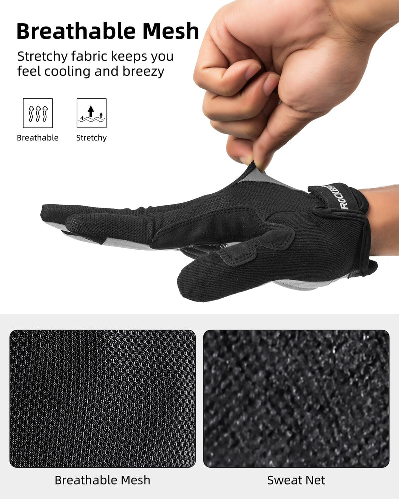 Load image into Gallery viewer, ROCKBROS Cycling Gloves for Men Women Breathable Gel Pad Road Mountain Bike Gloves
