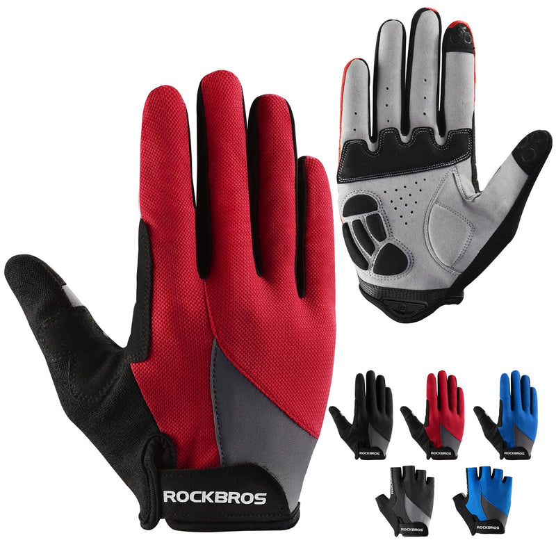 Load image into Gallery viewer, ROCKBROS Cycling Gloves for Men Women Breathable Gel Pad Road Mountain Bike Gloves
