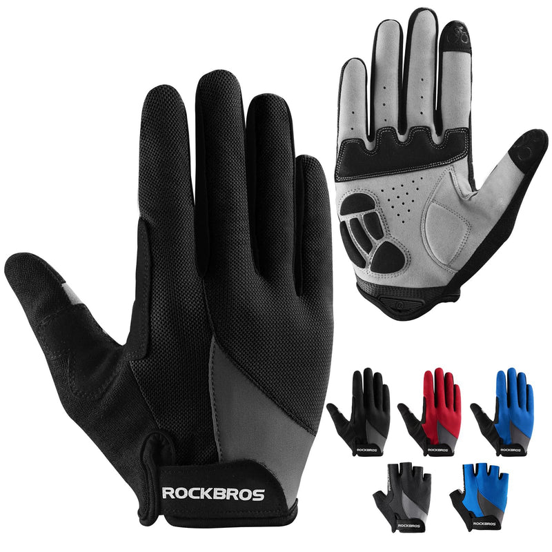Load image into Gallery viewer, ROCKBROS Cycling Gloves for Men Women Breathable Gel Pad Road Mountain Bike Gloves

